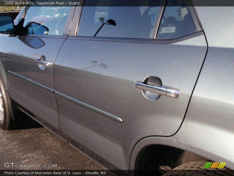 Sagebrush Pearl / Quartz 2003 Acura MDX