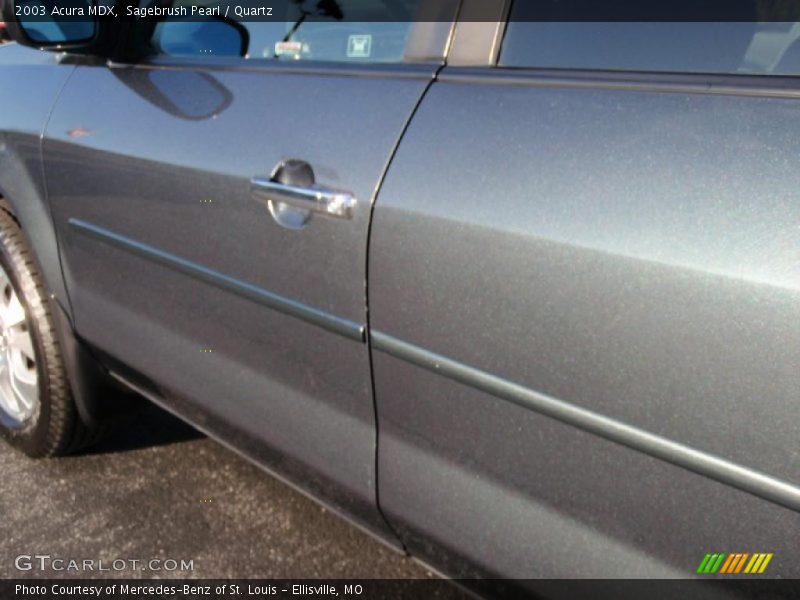 Sagebrush Pearl / Quartz 2003 Acura MDX