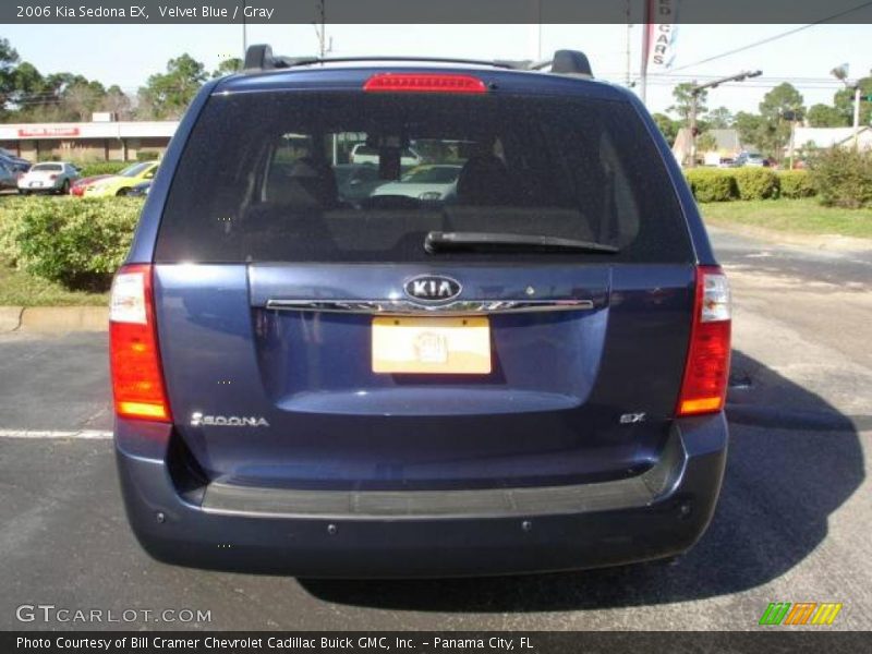 Velvet Blue / Gray 2006 Kia Sedona EX