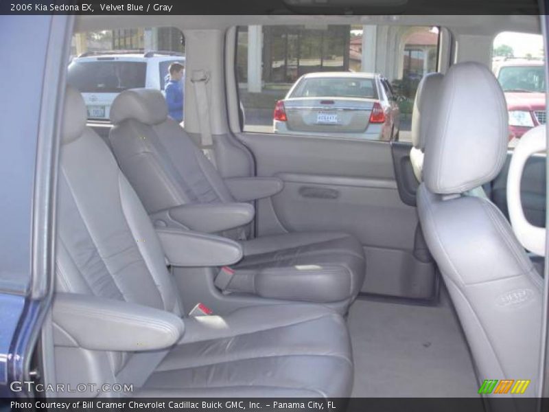 Velvet Blue / Gray 2006 Kia Sedona EX