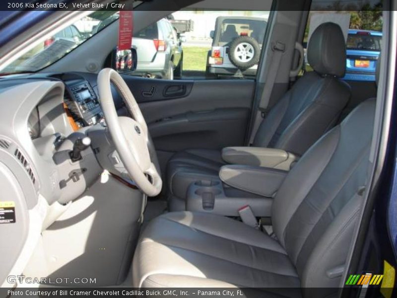 Velvet Blue / Gray 2006 Kia Sedona EX