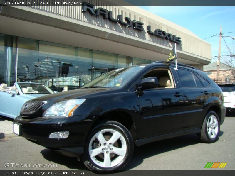 Black Onyx / Ivory 2007 Lexus RX 350 AWD