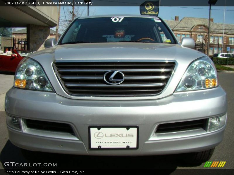 Titanium Metallic / Dark Gray 2007 Lexus GX 470