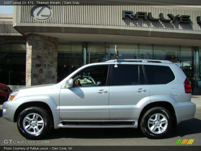 Titanium Metallic / Dark Gray 2007 Lexus GX 470