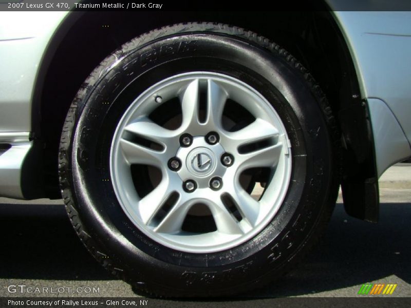 Titanium Metallic / Dark Gray 2007 Lexus GX 470