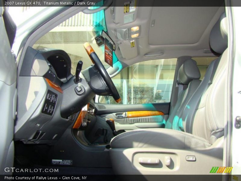 Titanium Metallic / Dark Gray 2007 Lexus GX 470