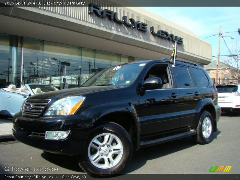 Black Onyx / Dark Gray 2006 Lexus GX 470