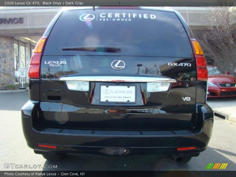 Black Onyx / Dark Gray 2006 Lexus GX 470