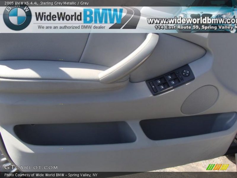Sterling Grey Metallic / Grey 2005 BMW X5 4.4i