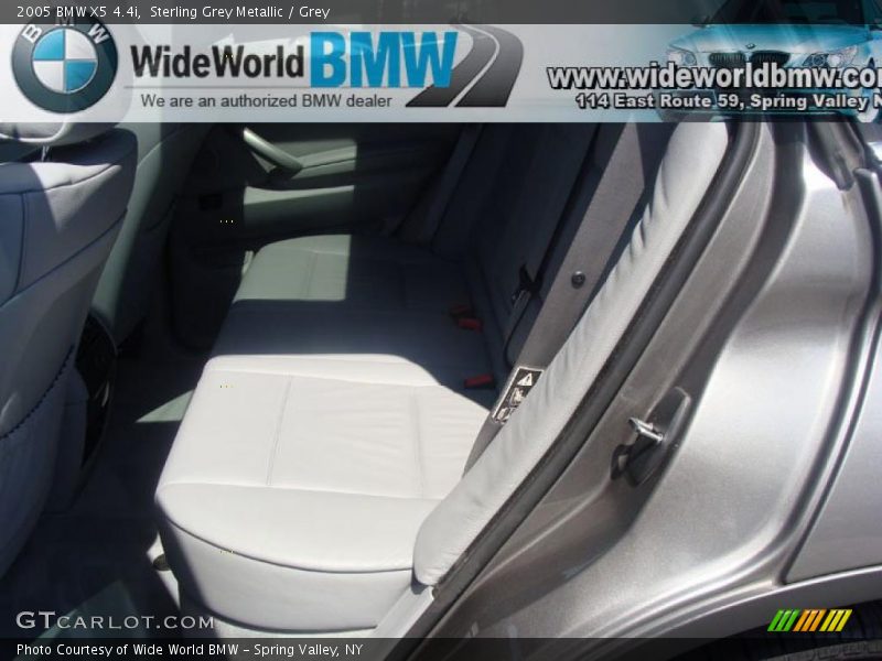 Sterling Grey Metallic / Grey 2005 BMW X5 4.4i