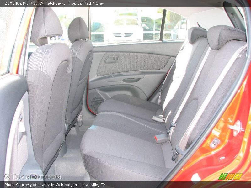 Tropical Red / Gray 2008 Kia Rio Rio5 LX Hatchback