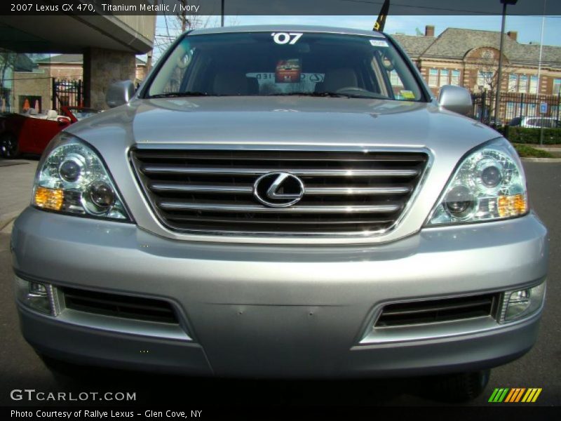 Titanium Metallic / Ivory 2007 Lexus GX 470