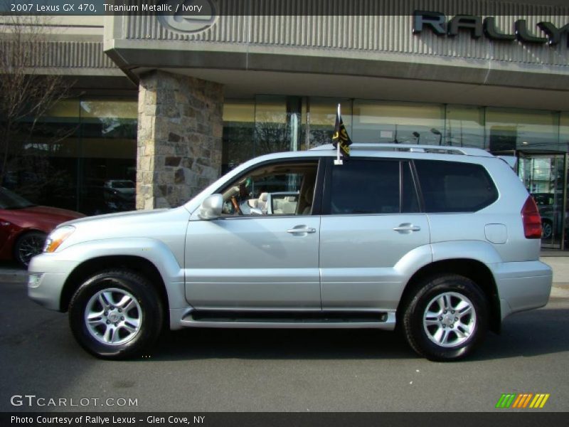Titanium Metallic / Ivory 2007 Lexus GX 470