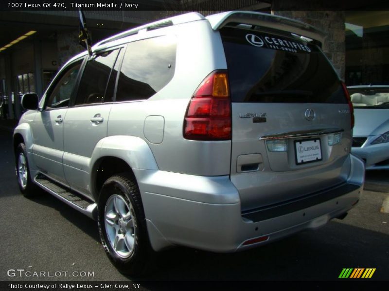 Titanium Metallic / Ivory 2007 Lexus GX 470