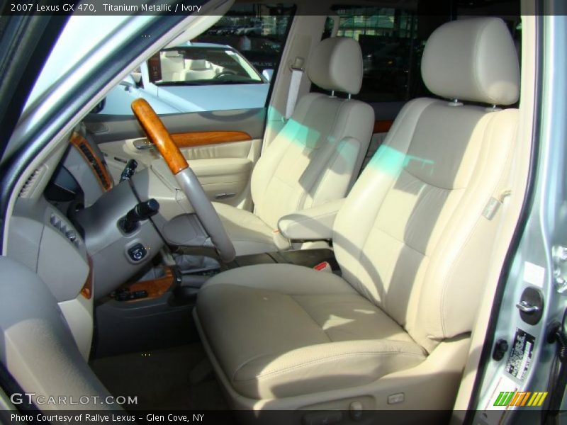 Titanium Metallic / Ivory 2007 Lexus GX 470