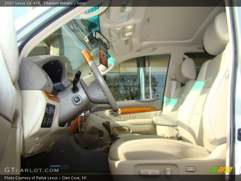 Titanium Metallic / Ivory 2007 Lexus GX 470