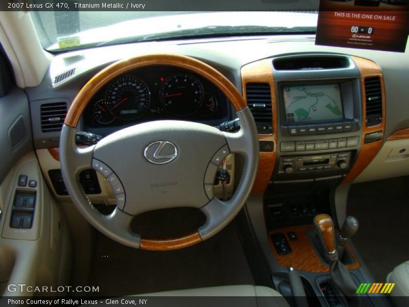 Titanium Metallic / Ivory 2007 Lexus GX 470