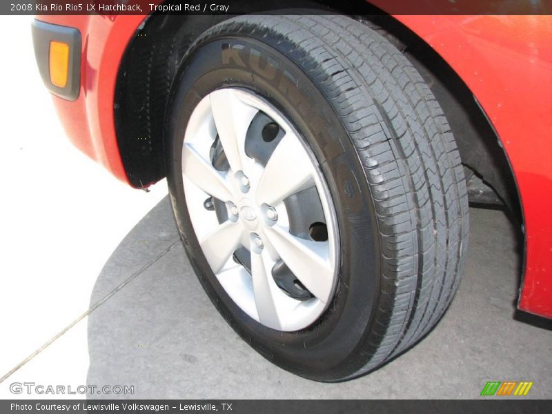 Tropical Red / Gray 2008 Kia Rio Rio5 LX Hatchback