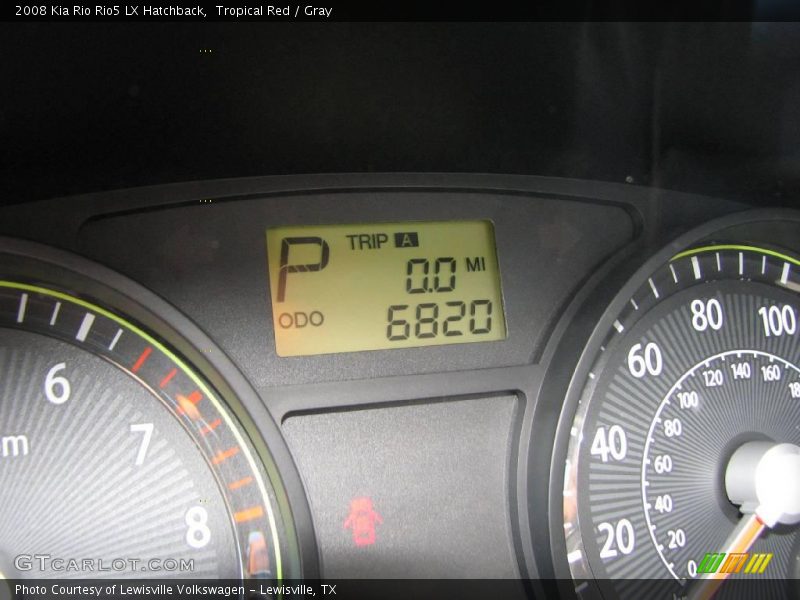 Tropical Red / Gray 2008 Kia Rio Rio5 LX Hatchback