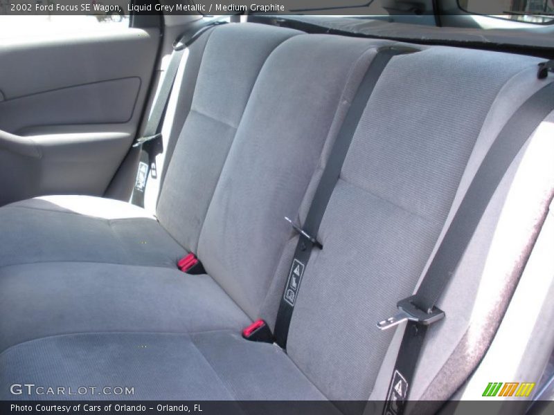 Liquid Grey Metallic / Medium Graphite 2002 Ford Focus SE Wagon