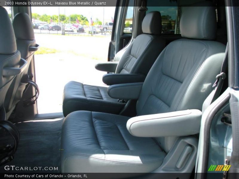 Havasu Blue Metallic / Quartz 2003 Honda Odyssey EX-L