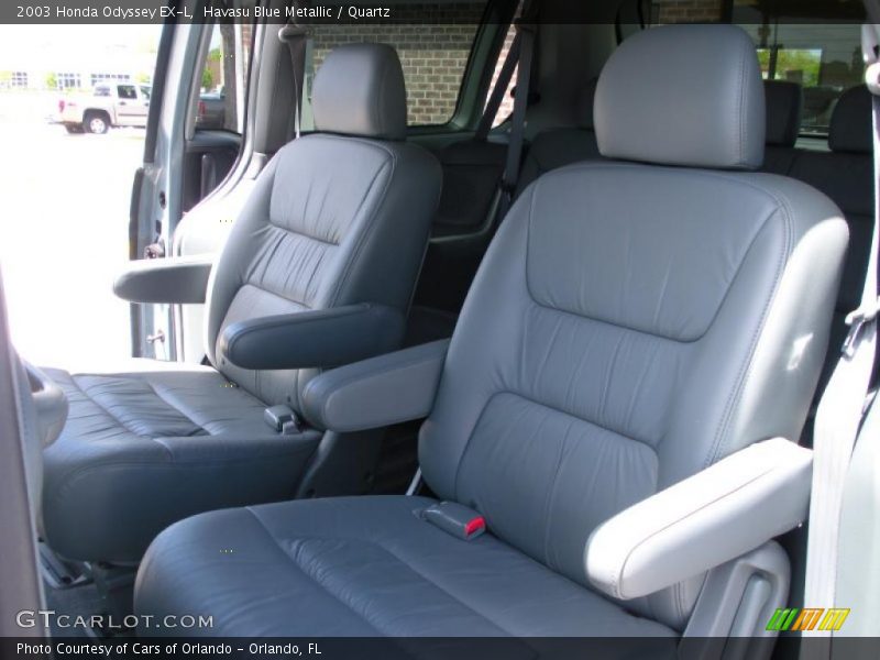Havasu Blue Metallic / Quartz 2003 Honda Odyssey EX-L