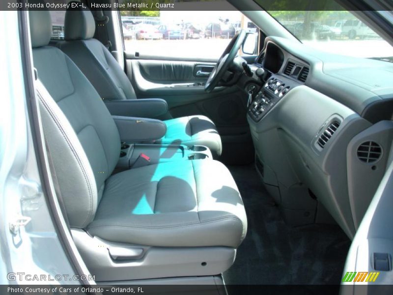 Havasu Blue Metallic / Quartz 2003 Honda Odyssey EX-L