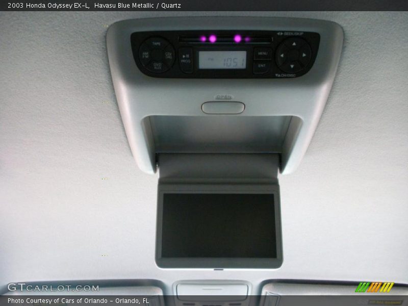 Havasu Blue Metallic / Quartz 2003 Honda Odyssey EX-L