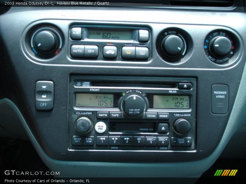 Havasu Blue Metallic / Quartz 2003 Honda Odyssey EX-L