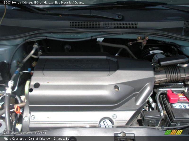 Havasu Blue Metallic / Quartz 2003 Honda Odyssey EX-L