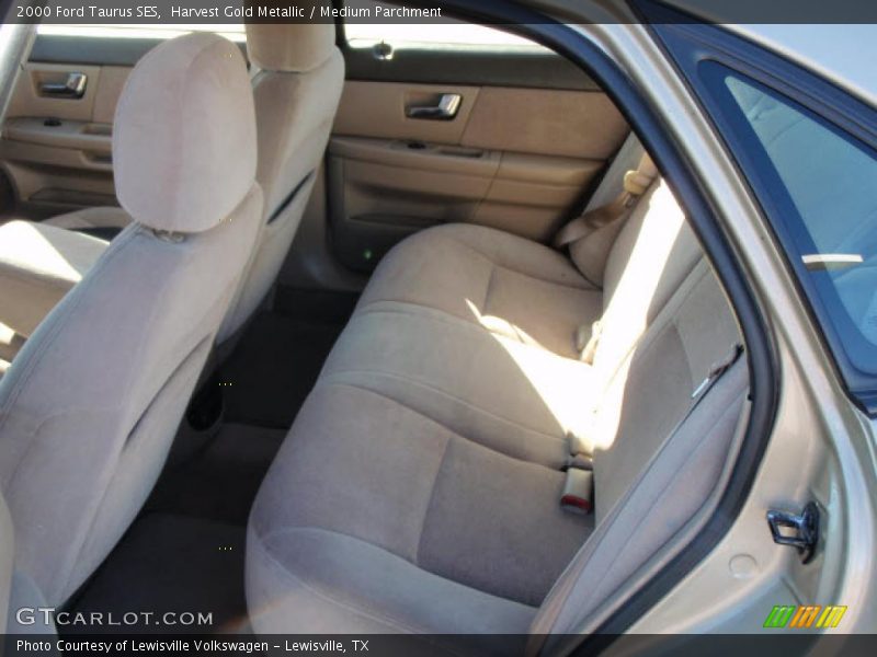 Harvest Gold Metallic / Medium Parchment 2000 Ford Taurus SES