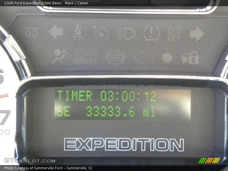 Black / Camel 2008 Ford Expedition Eddie Bauer