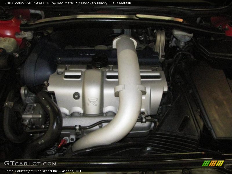 Ruby Red Metallic / Nordkap Black/Blue R Metallic 2004 Volvo S60 R AWD