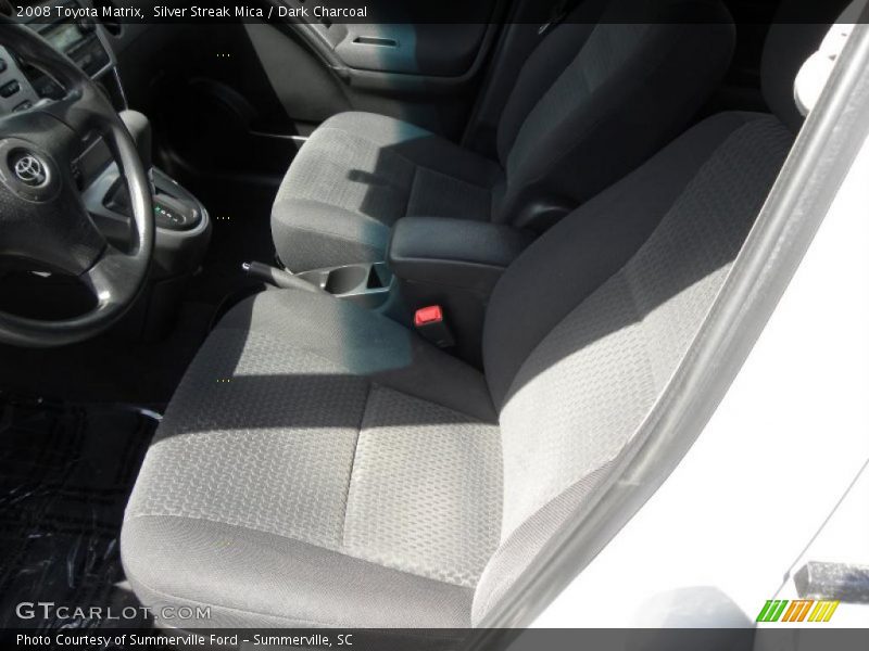 Silver Streak Mica / Dark Charcoal 2008 Toyota Matrix