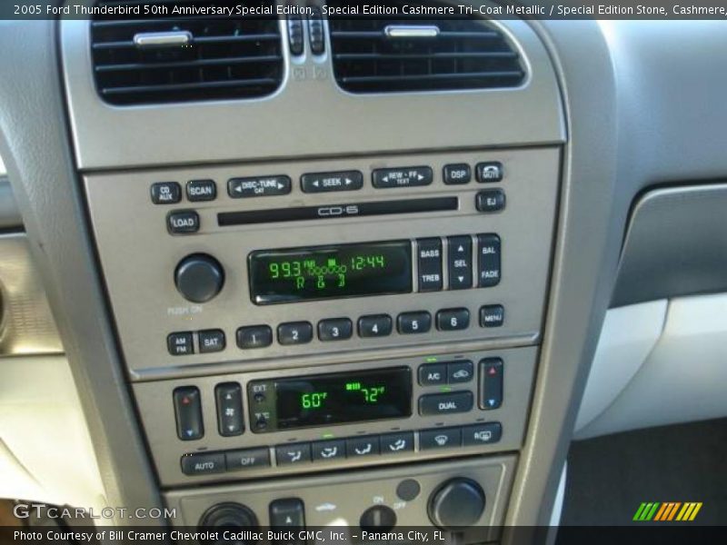 Special Edition Cashmere Tri-Coat Metallic / Special Edition Stone, Cashmere, Soft Gold 2005 Ford Thunderbird 50th Anniversary Special Edition