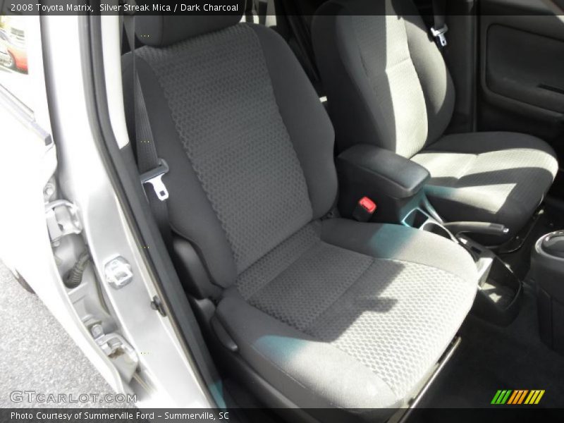Silver Streak Mica / Dark Charcoal 2008 Toyota Matrix