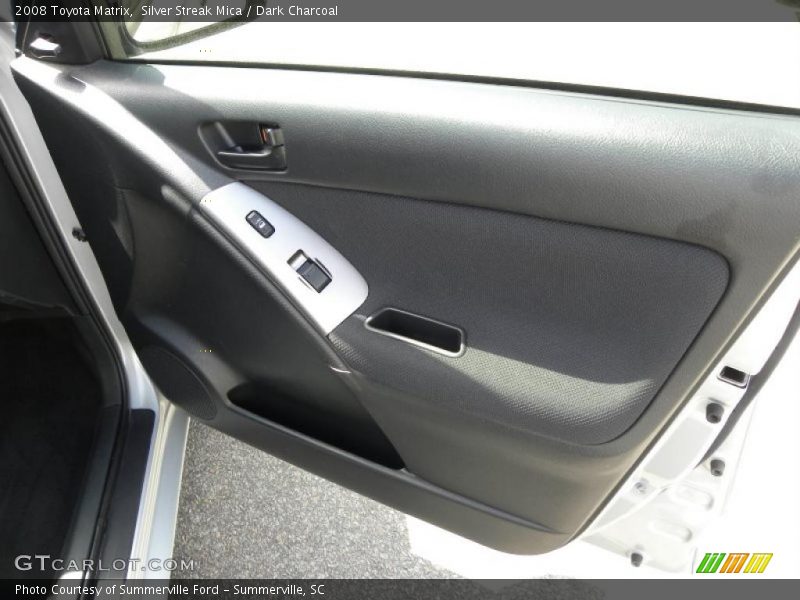 Silver Streak Mica / Dark Charcoal 2008 Toyota Matrix