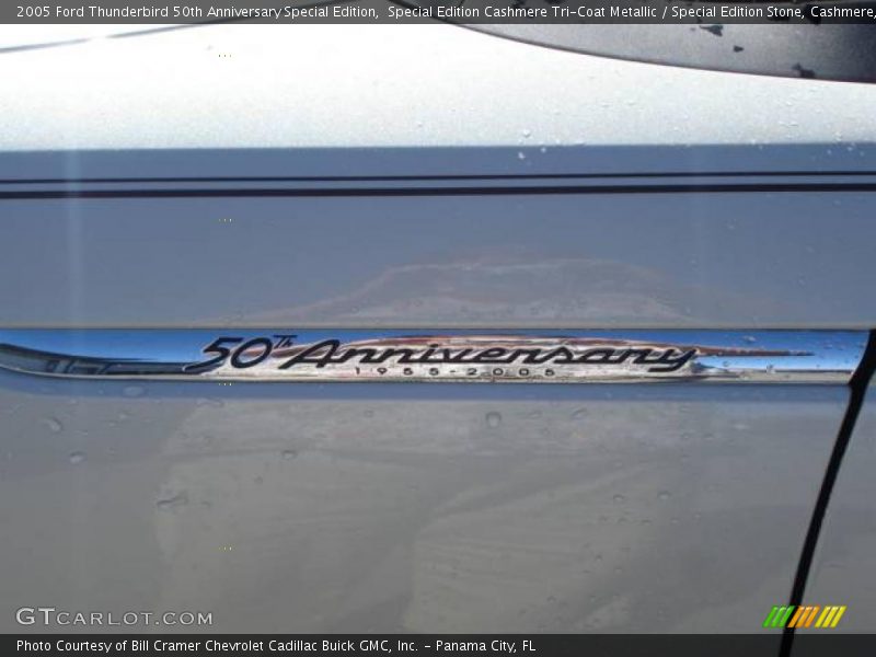 Special Edition Cashmere Tri-Coat Metallic / Special Edition Stone, Cashmere, Soft Gold 2005 Ford Thunderbird 50th Anniversary Special Edition
