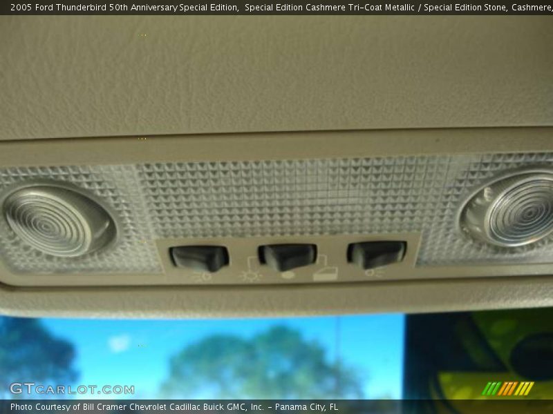 Special Edition Cashmere Tri-Coat Metallic / Special Edition Stone, Cashmere, Soft Gold 2005 Ford Thunderbird 50th Anniversary Special Edition