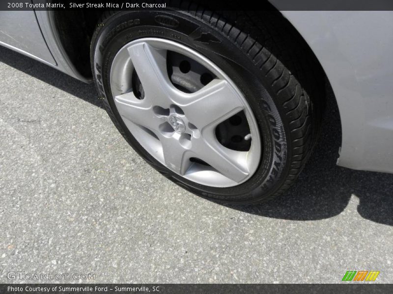Silver Streak Mica / Dark Charcoal 2008 Toyota Matrix