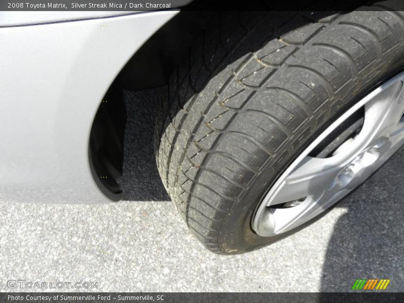 Silver Streak Mica / Dark Charcoal 2008 Toyota Matrix