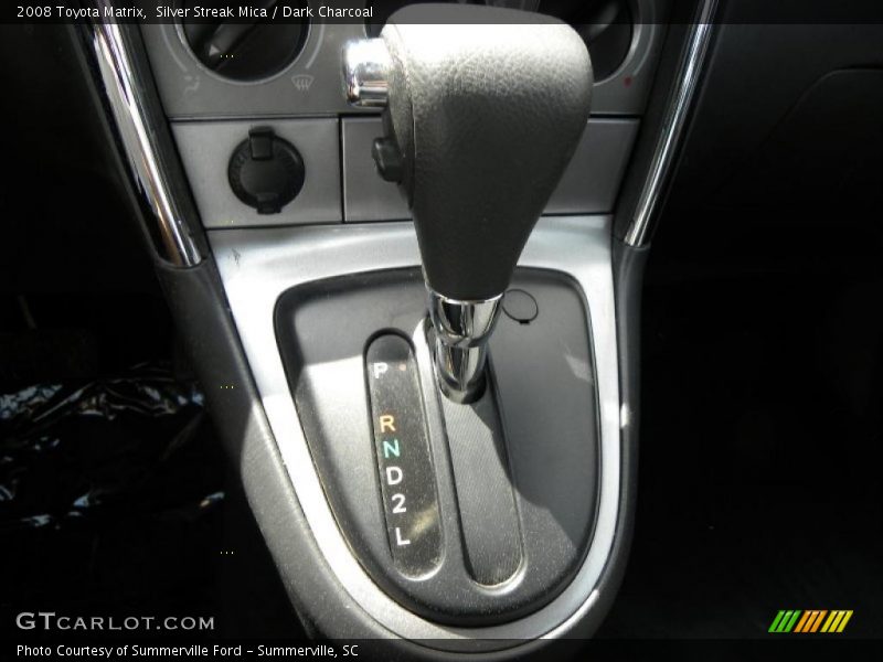 Silver Streak Mica / Dark Charcoal 2008 Toyota Matrix