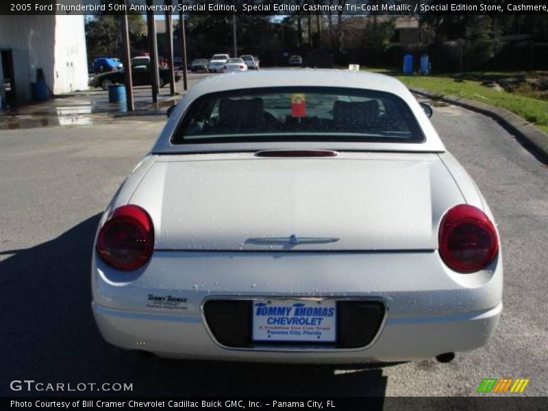 Special Edition Cashmere Tri-Coat Metallic / Special Edition Stone, Cashmere, Soft Gold 2005 Ford Thunderbird 50th Anniversary Special Edition