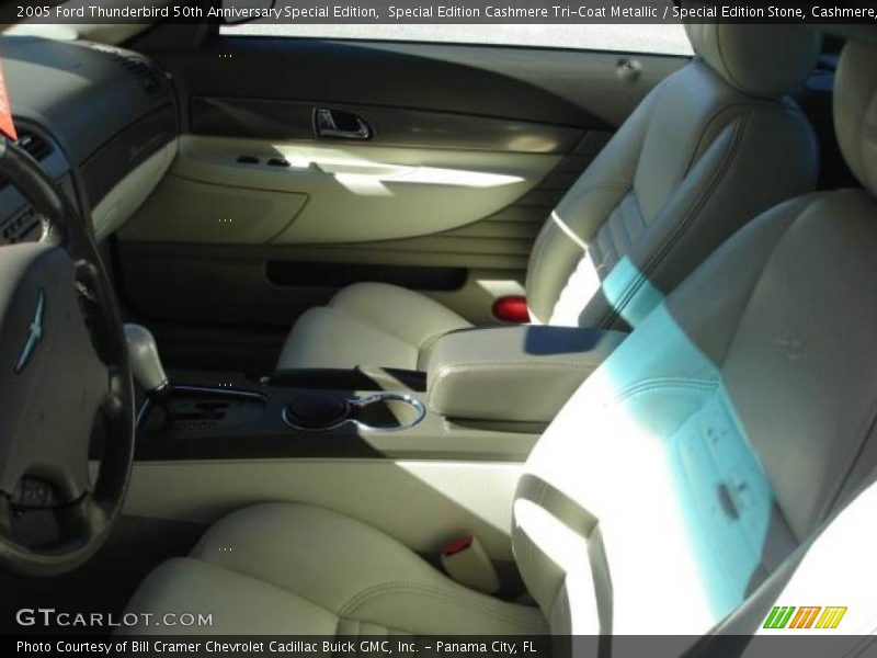 Special Edition Cashmere Tri-Coat Metallic / Special Edition Stone, Cashmere, Soft Gold 2005 Ford Thunderbird 50th Anniversary Special Edition