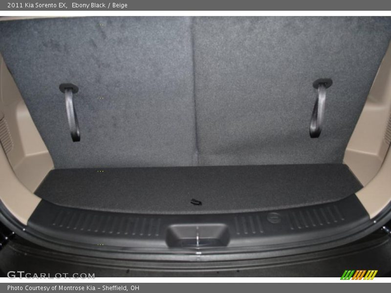 Ebony Black / Beige 2011 Kia Sorento EX