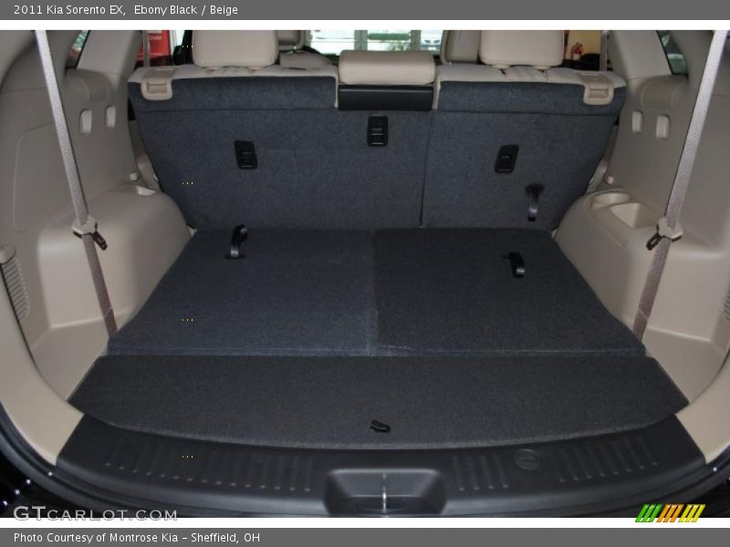 Ebony Black / Beige 2011 Kia Sorento EX
