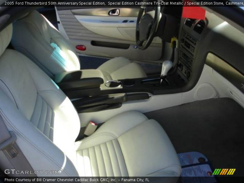 Special Edition Cashmere Tri-Coat Metallic / Special Edition Stone, Cashmere, Soft Gold 2005 Ford Thunderbird 50th Anniversary Special Edition