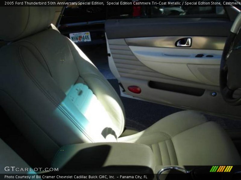 Special Edition Cashmere Tri-Coat Metallic / Special Edition Stone, Cashmere, Soft Gold 2005 Ford Thunderbird 50th Anniversary Special Edition
