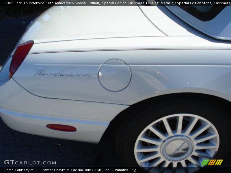 Special Edition Cashmere Tri-Coat Metallic / Special Edition Stone, Cashmere, Soft Gold 2005 Ford Thunderbird 50th Anniversary Special Edition