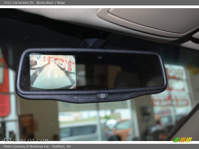Ebony Black / Beige 2011 Kia Sorento EX